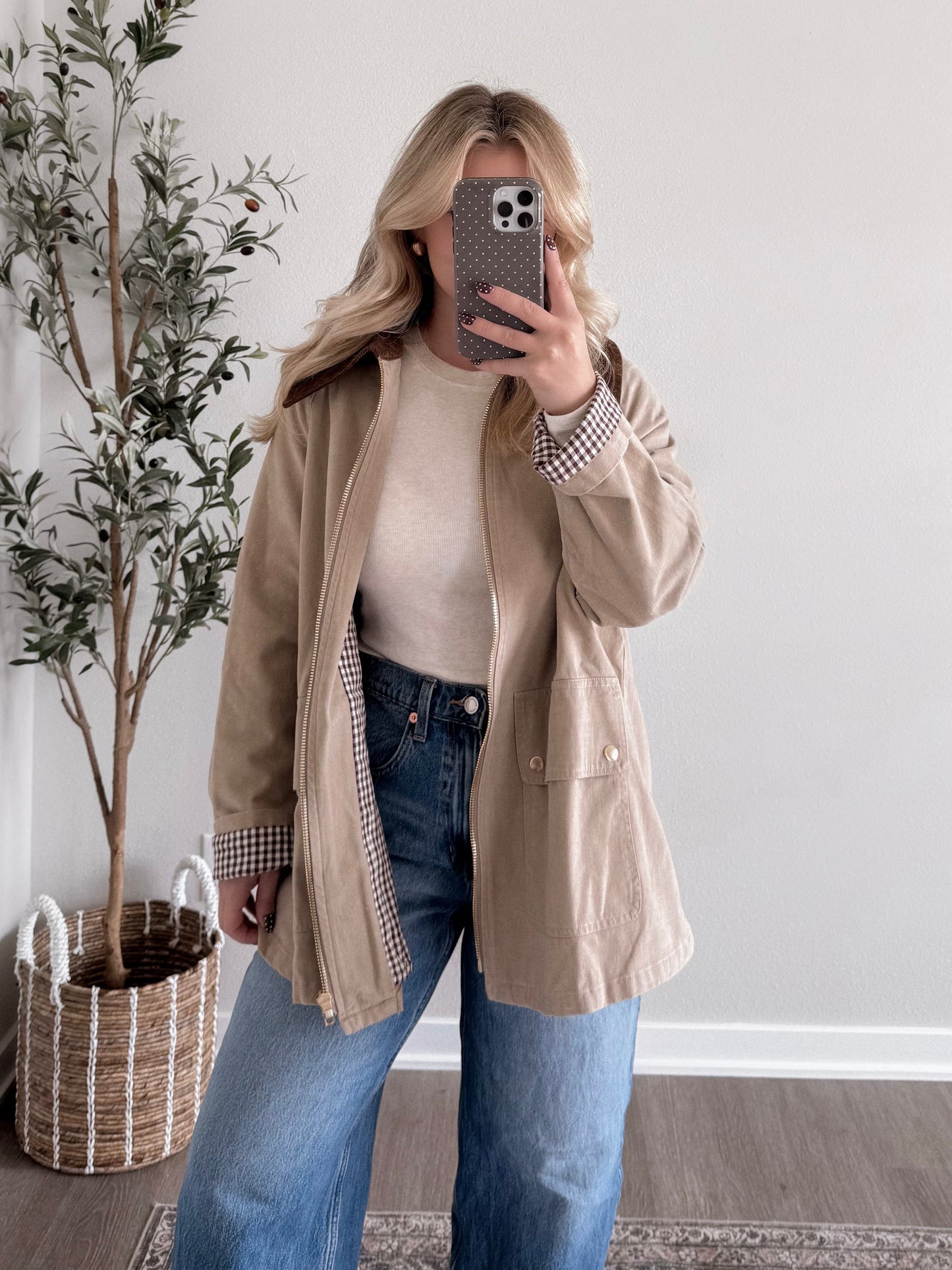 Harvest Collared Barn Jacket (Restocking Early November)