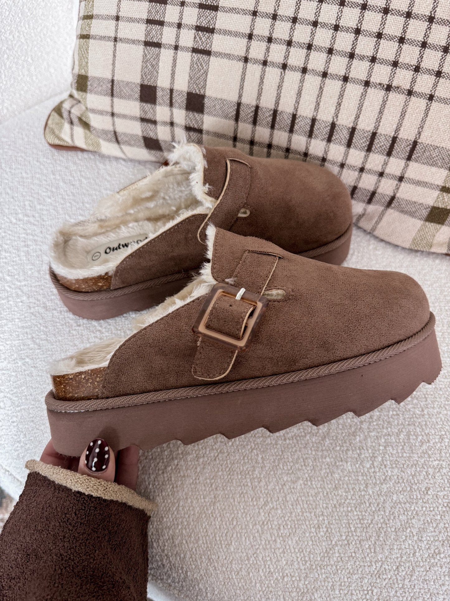 Woodstock Lined Platform Clog