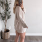 Comfort Feels Knit Short Set / Sand (PREORDER - EST SHIP 9.22)