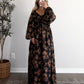 Dark Woods Floral Maxi Dress