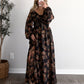 Dark Woods Floral Maxi Dress