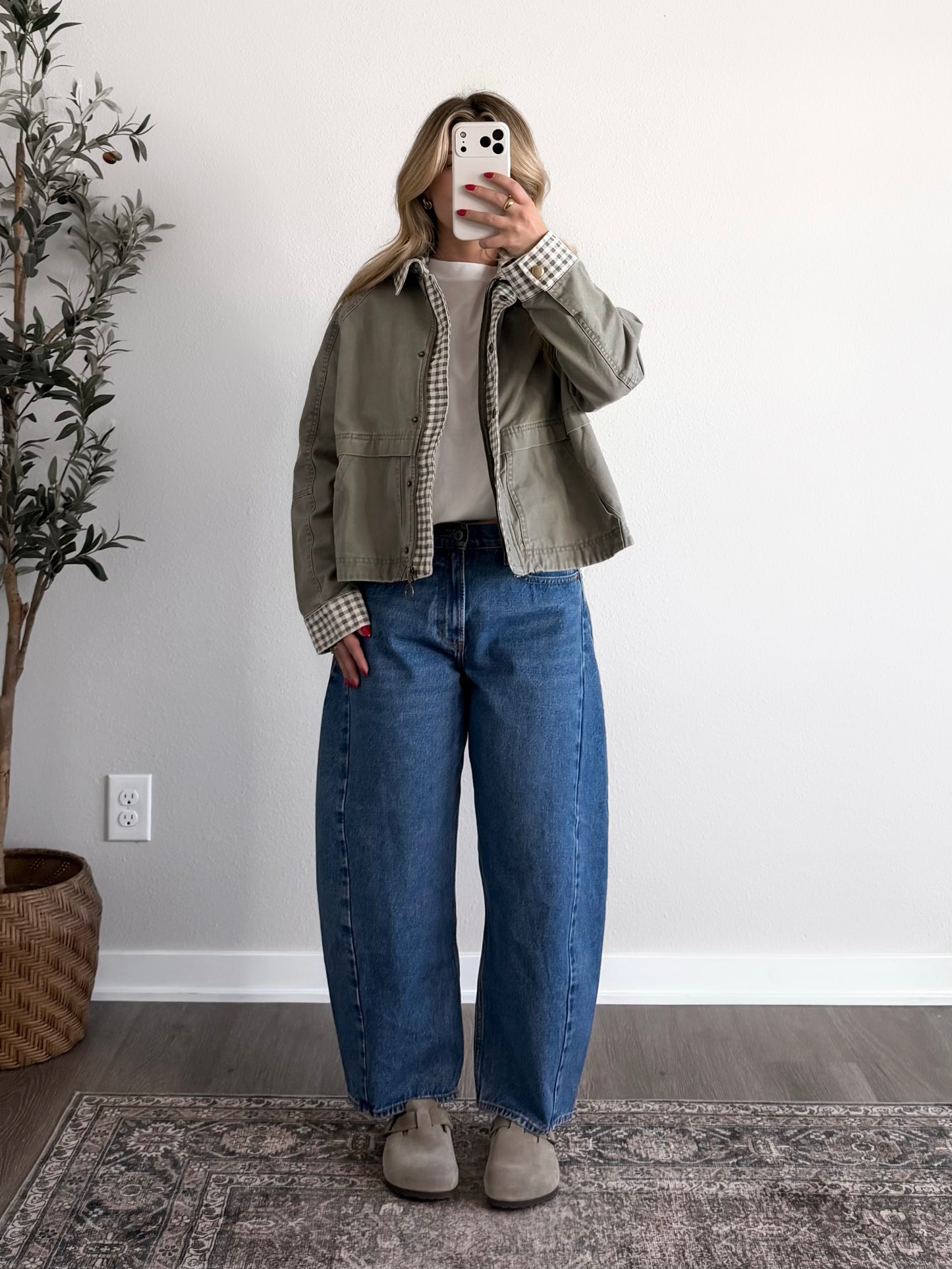 Heritage Gingham Barn Jacket