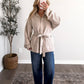 Open Book Tie Cardigan