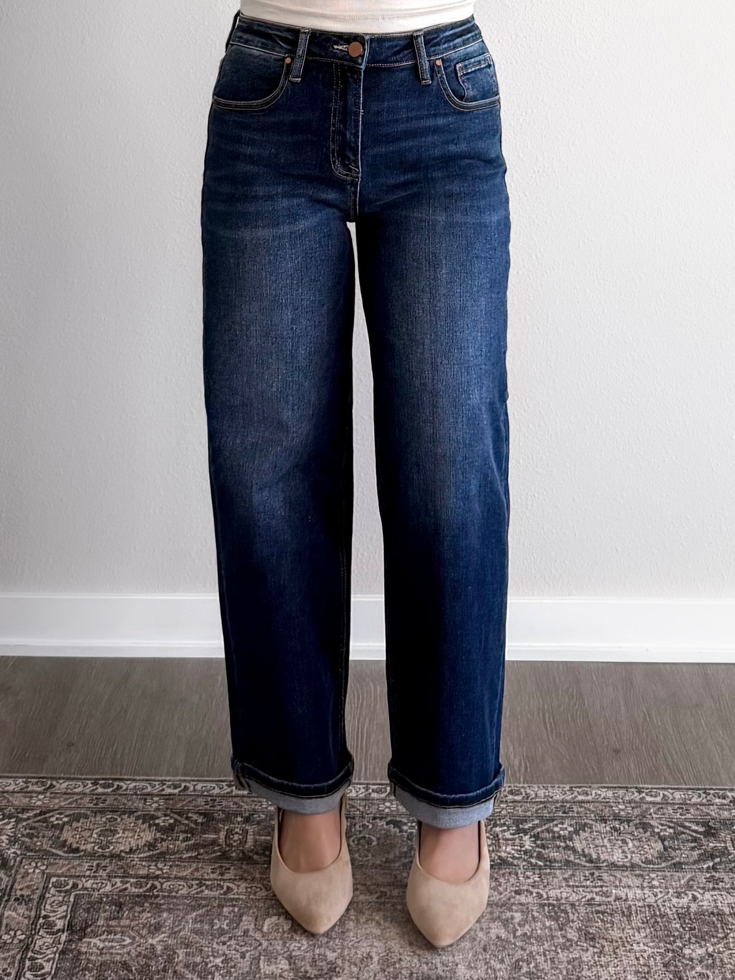 Sadie High Rise Cropped Denim Jean