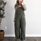 Hayward Barrel Overalls / Olive