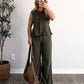 Fall Quarter Corduroy Pant Set