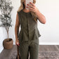 Fall Quarter Corduroy Pant Set