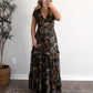 Autumn Nostalgia Maxi Dress