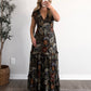 Autumn Nostalgia Maxi Dress