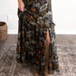 Autumn Nostalgia Maxi Dress