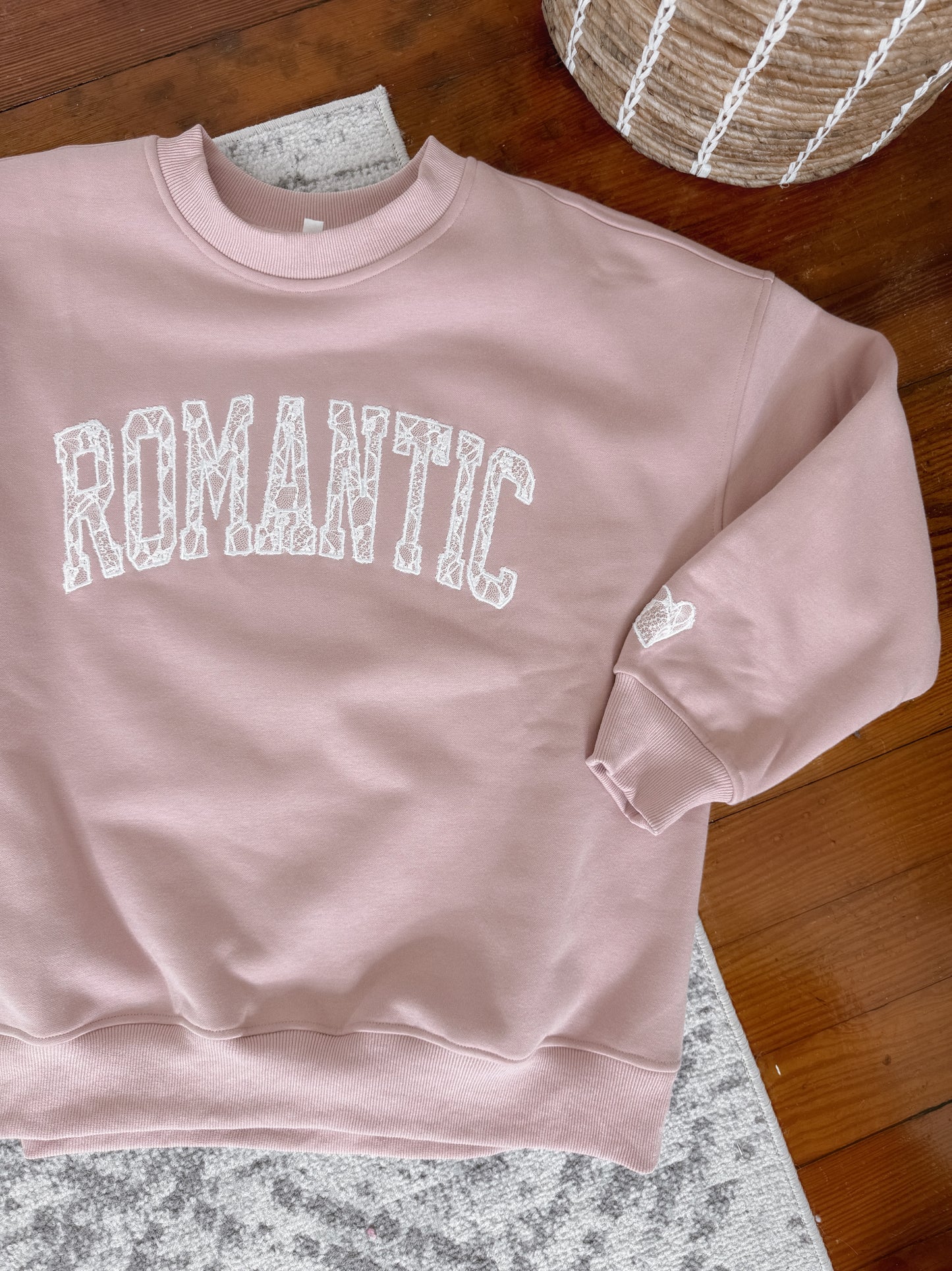 Hopeless "Romantic" Graphic Pullover