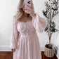 Cosette Lace Sweetheart Maxi Dress