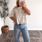 Hope Floral Button Down Top