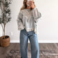 Sweet Soul Eyelet Top / Blue