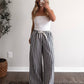 Cali Striped Pant / Navy