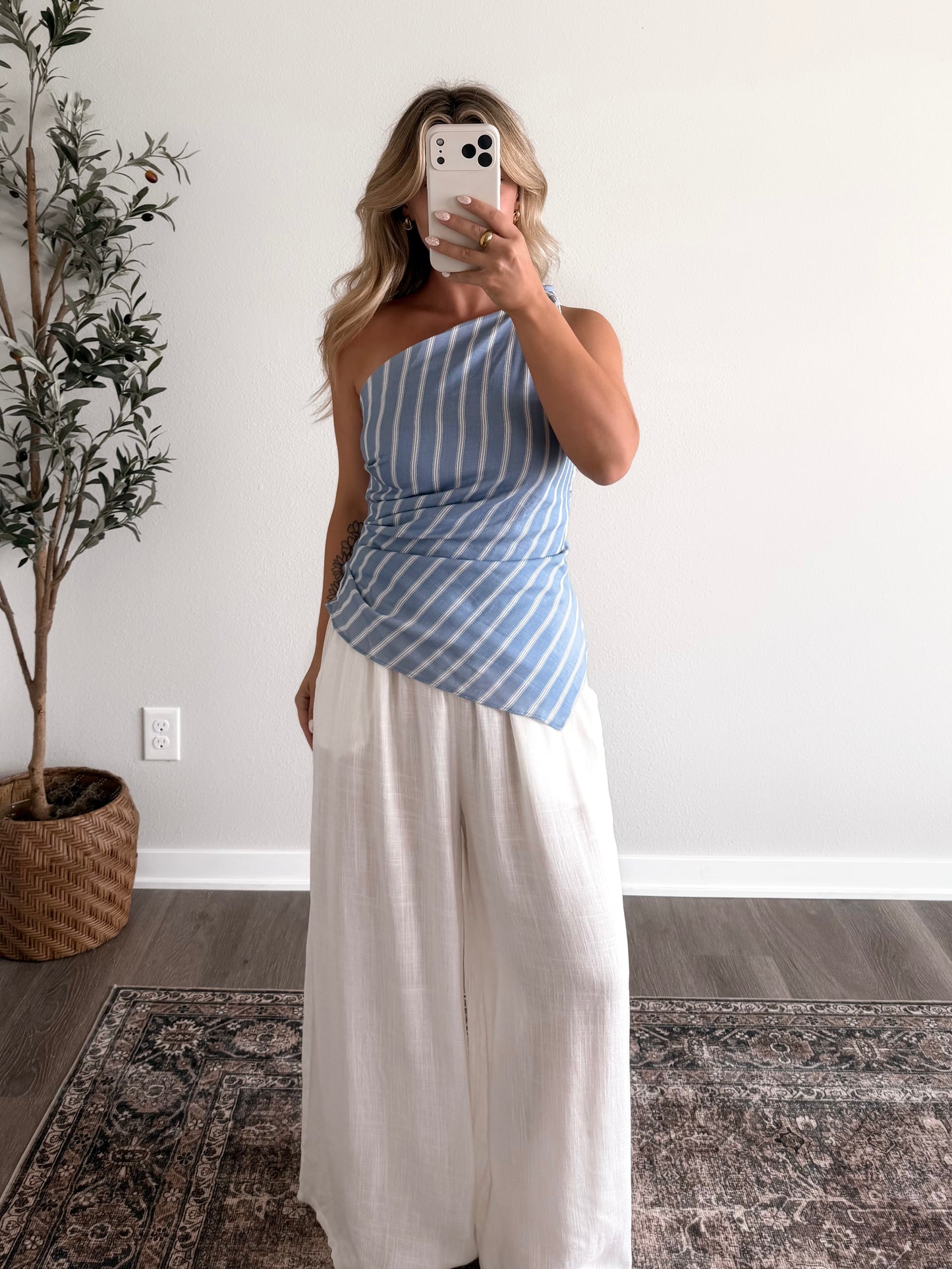 Summer Charter One Shoulder Top