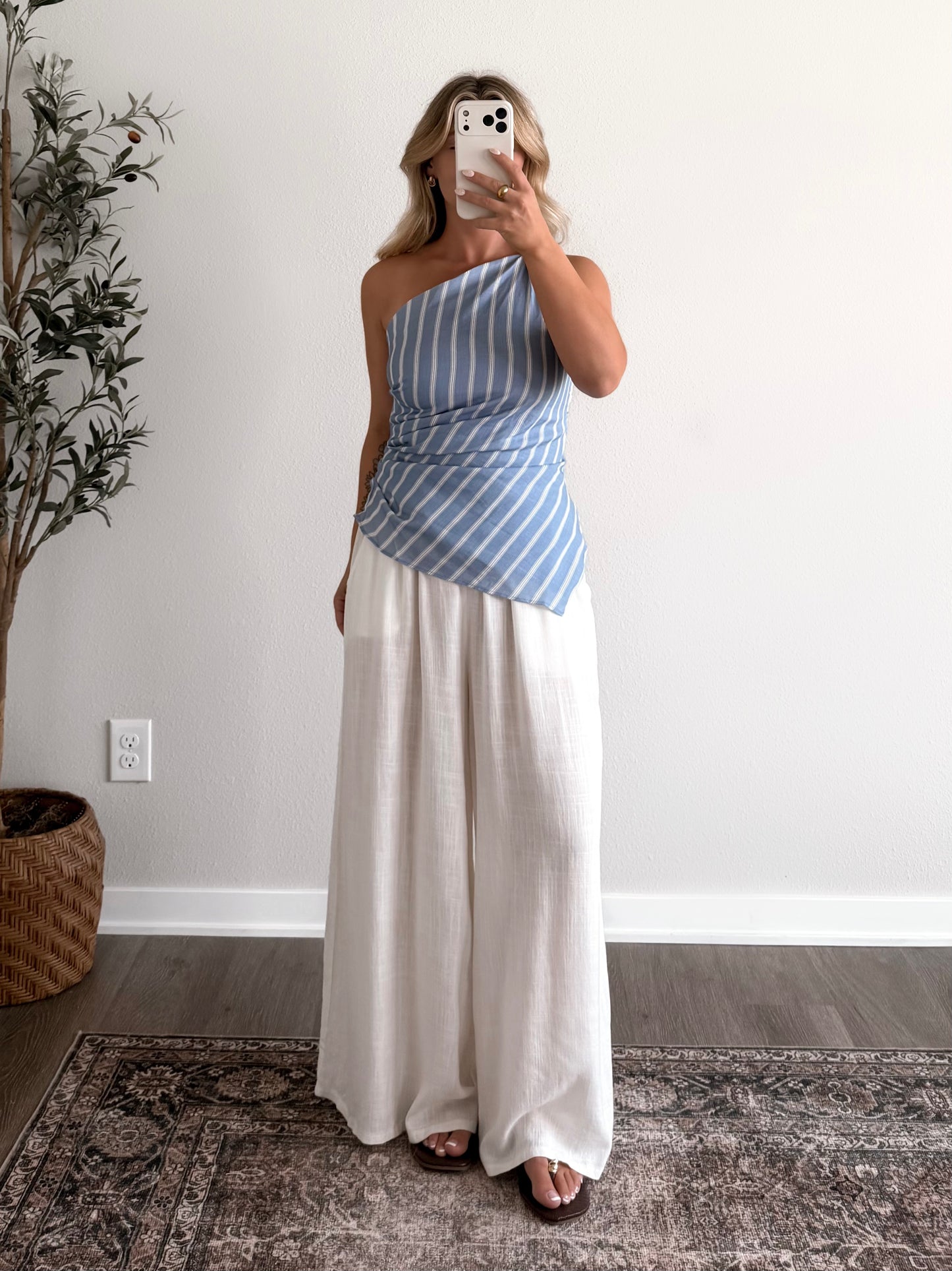 Summer Charter One Shoulder Top