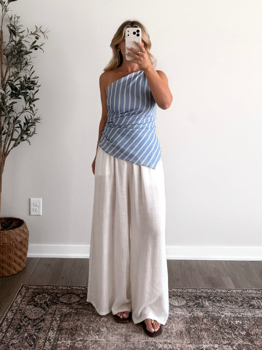 Summer Charter One Shoulder Top