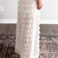 Halo Lace Ruffle Pant / Cream