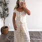 All Time Ruched Button Top / Cream