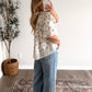 Hope Floral Button Down Top