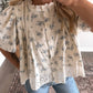 Hope Floral Button Down Top