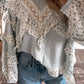Sweet Soul Eyelet Top / Blue