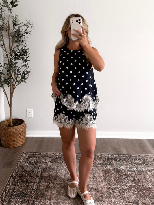 July Girl Dotted Short Set