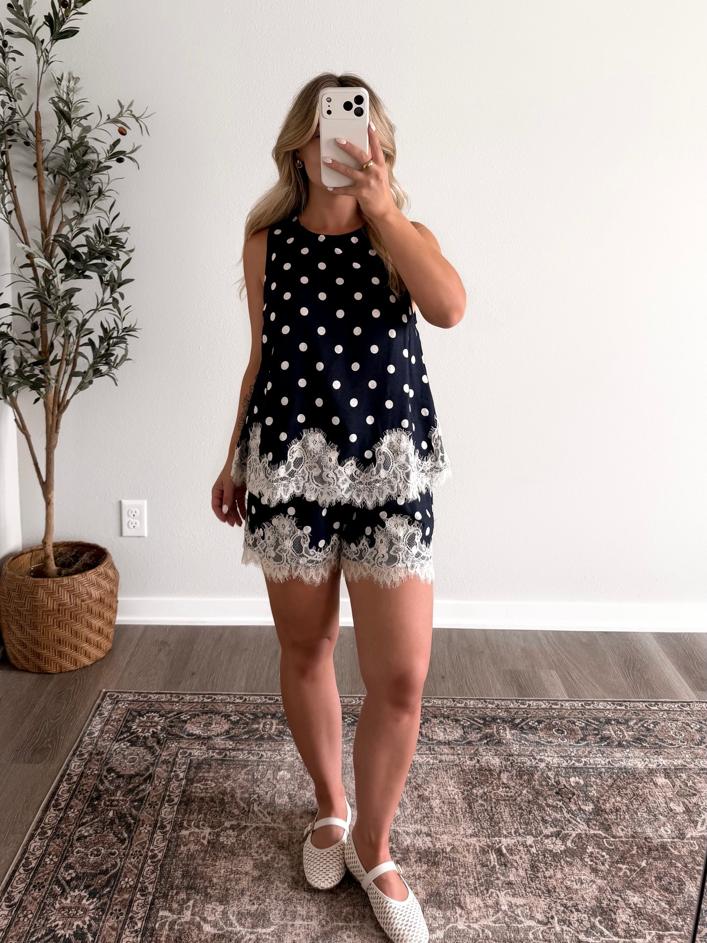 July Girl Dotted Short Set