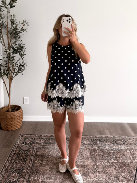 July Girl Dotted Short Set
