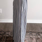 Cali Striped Pant / Navy