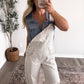 Stevie Pinstripe Barrel Overall