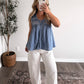 Willow Lace Ruffle Top