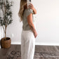 Unwritten Tie Lace Top / Sage