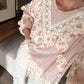 Sweet Soul Eyelet Top / Pink
