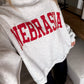 “Nebraska” Reversible Oversized Mockneck