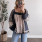 Fall Keepsake Babydoll Blouse