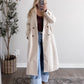 Central Park Duster Coat / Oat