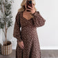 Hazelnut Floral Maxi Dress (Restocking 10.13)