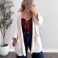 Buttercream Chenille Knit Cardigan / Cream