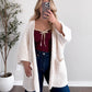 Buttercream Chenille Knit Cardigan / Cream