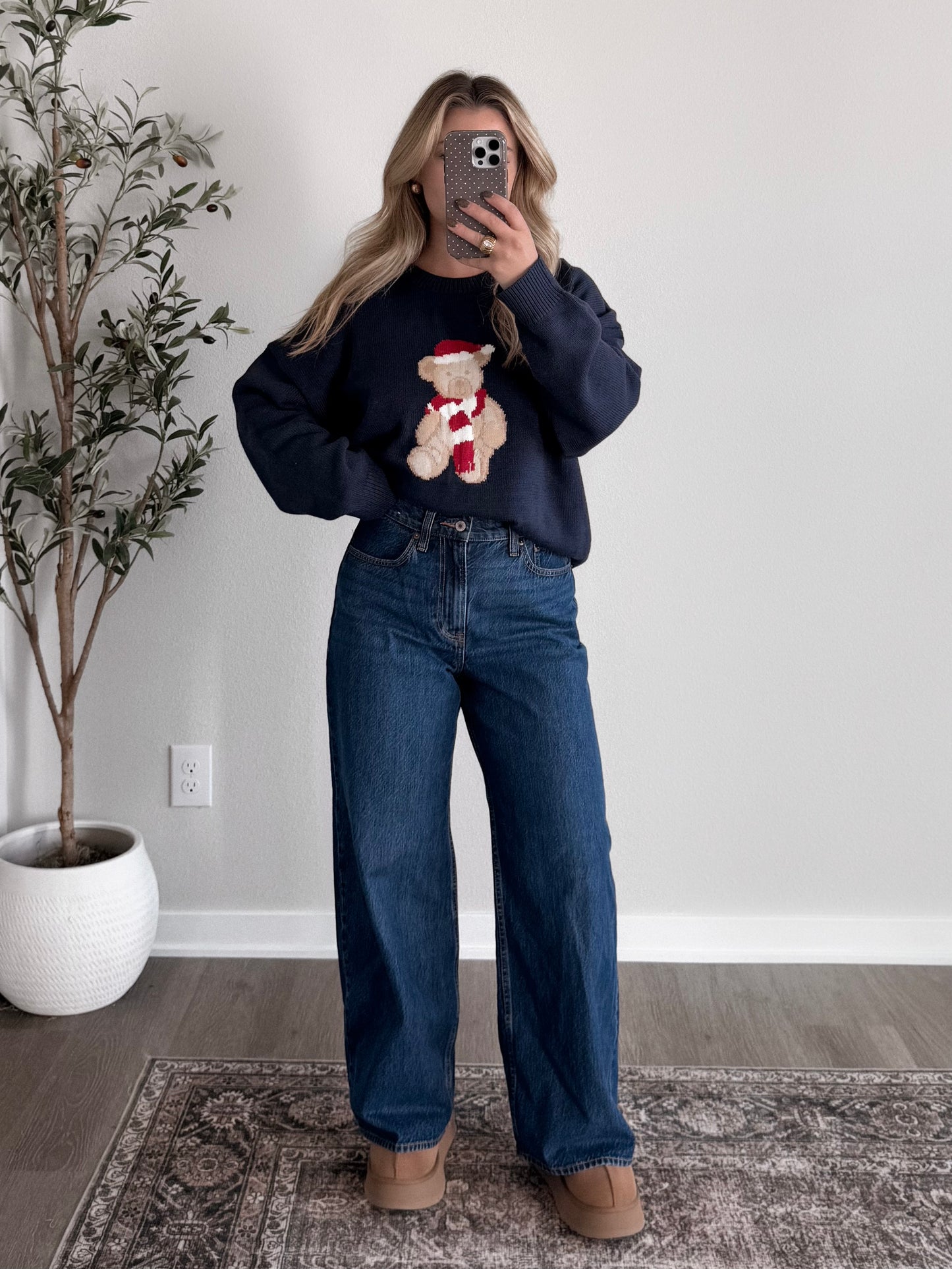 Christmas Cub Knit Sweater