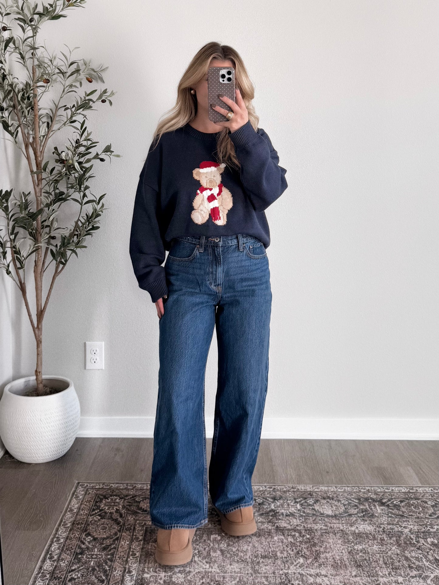 Christmas Cub Knit Sweater