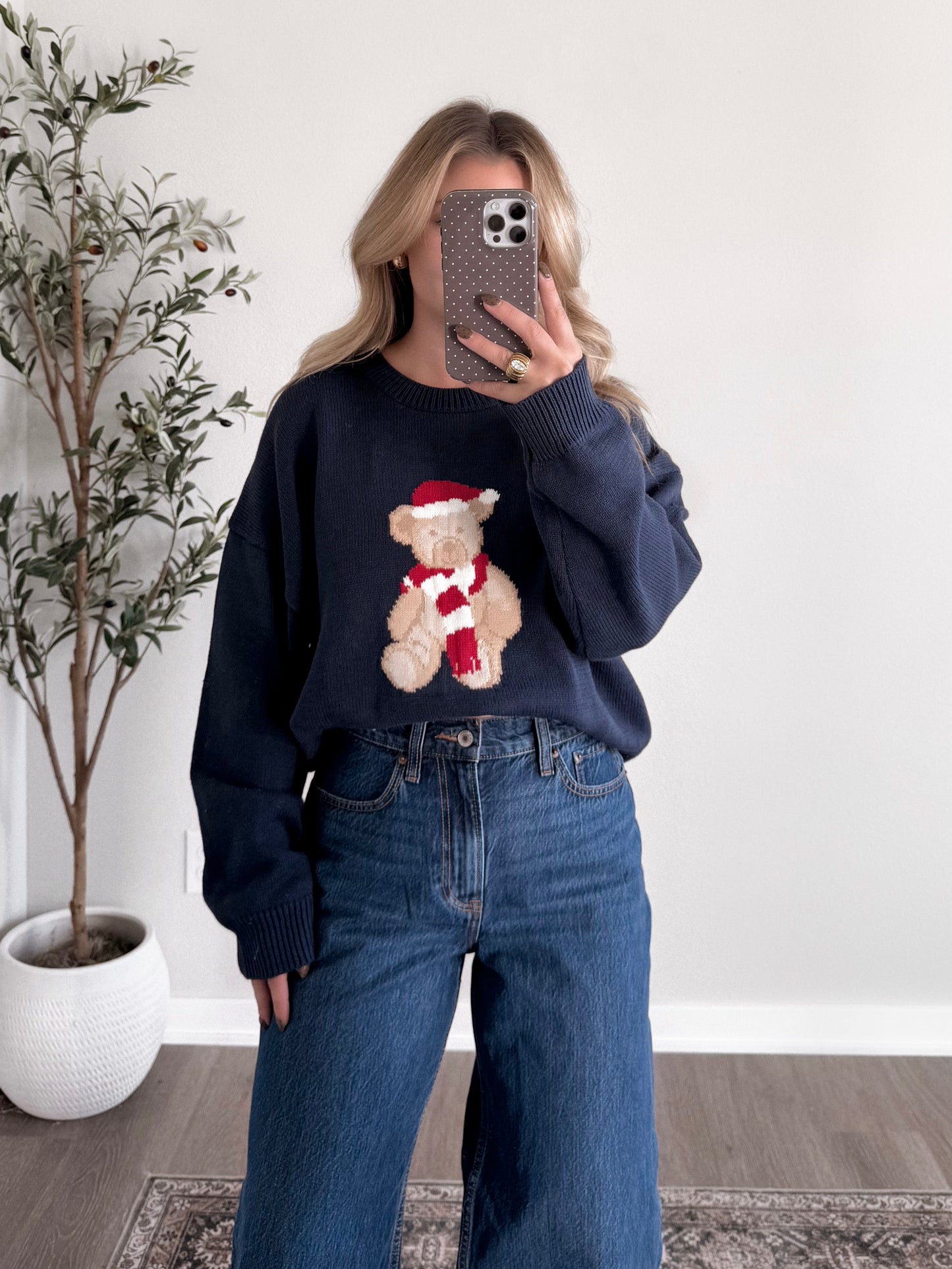 Christmas Cub Knit Sweater