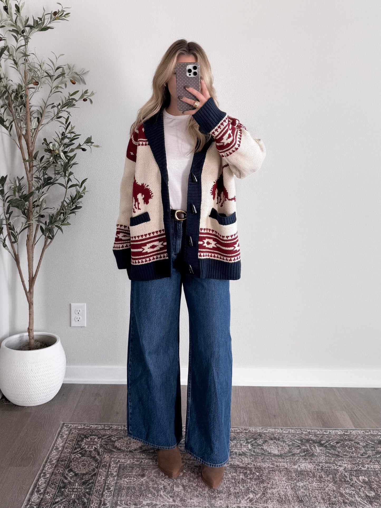 Outlaw Western Knit Cardigan  (PREORDER: EST SHIP 11.30)