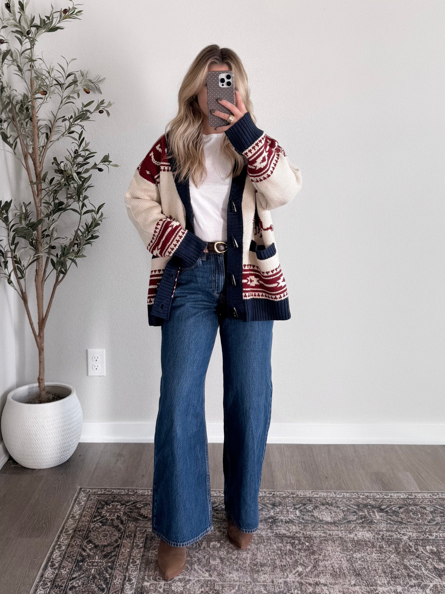 Outlaw Western Knit Cardigan  (PREORDER: EST SHIP 11.30)