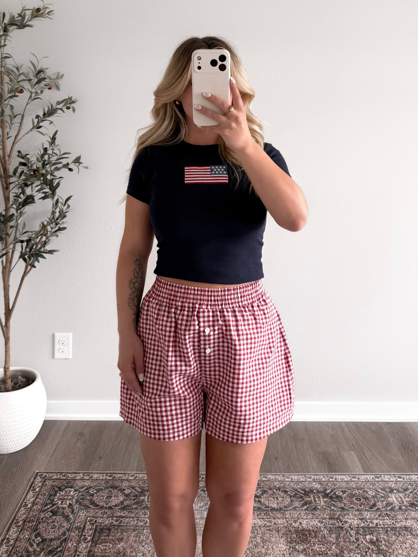 USA Classic Basic Tee / Navy (PREORDER EST SHIP 5.19)