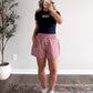 Porch Gingham Boxer Short / Red