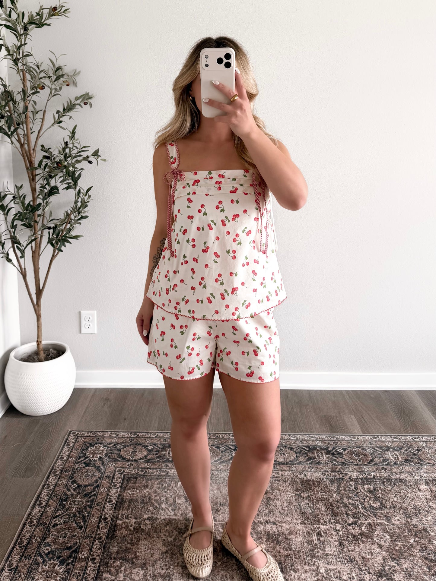 Cherry Pie Short Set
