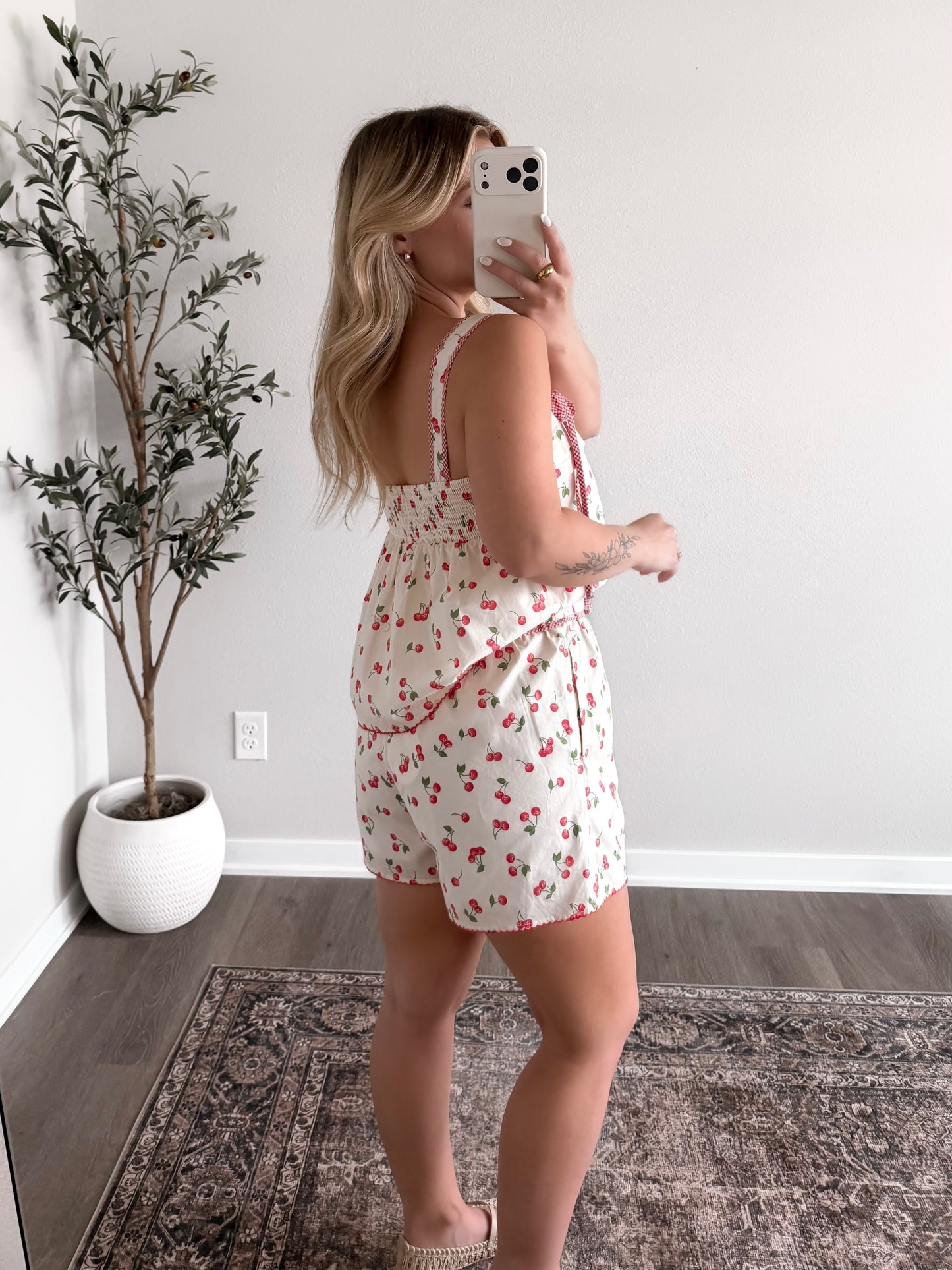 Cherry Pie Short Set